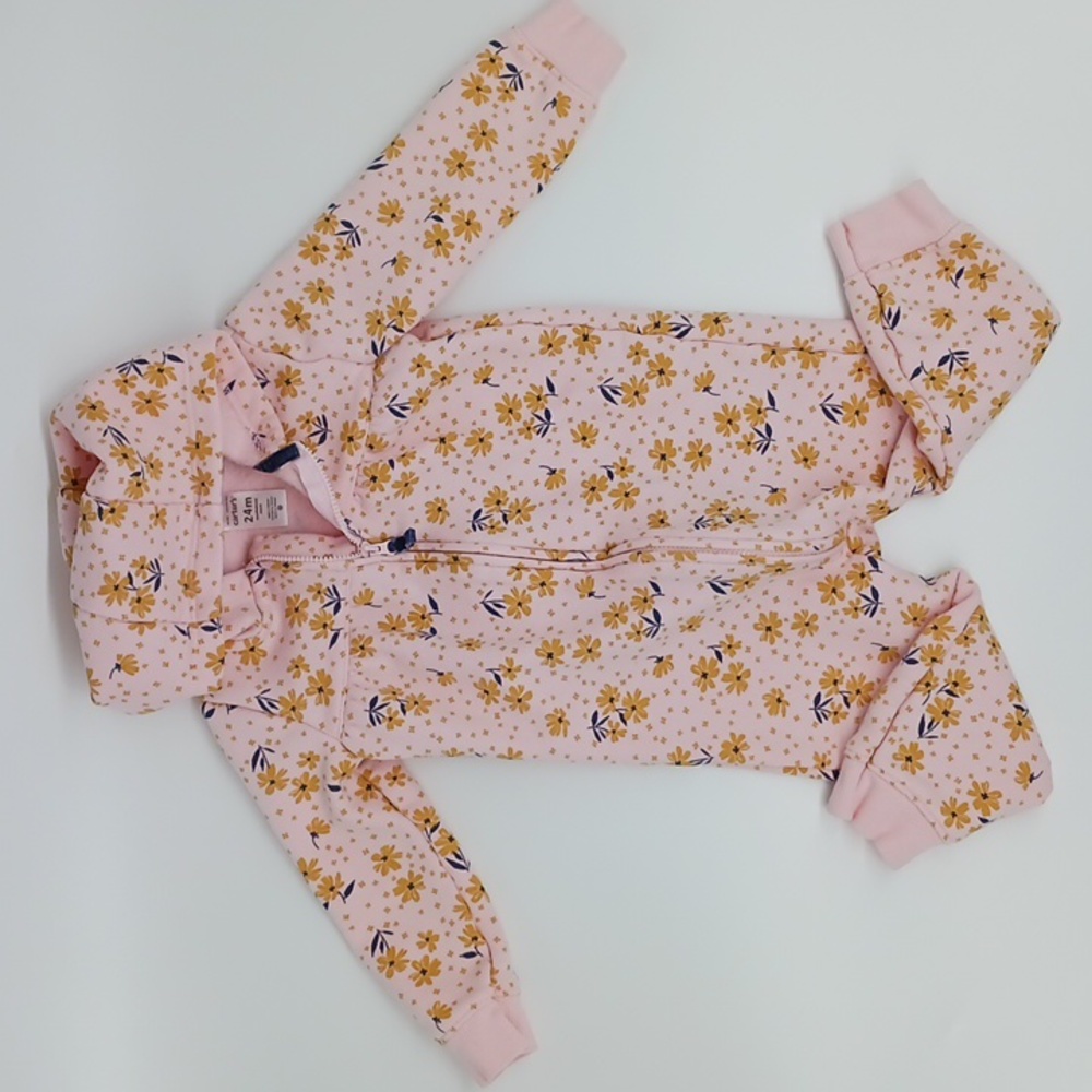 Carter's Hooded Zip-Up Jump Suit (24 Month)